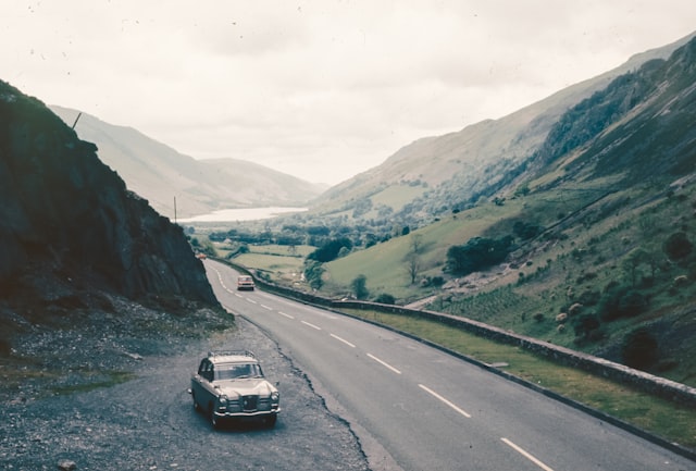 UK countryside road