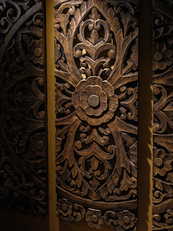 Restored wooden door after Zero Bug wood borer and termite treatment