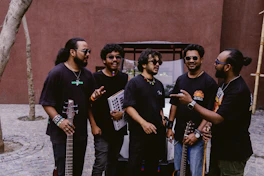 A group of men standing next to each other