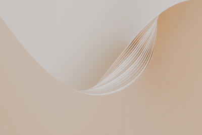 A close up of a book with a white background
