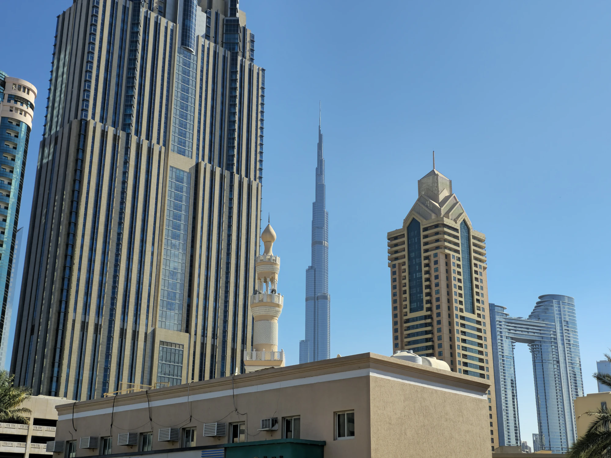 Burj Khalifa and the Dubai skyline