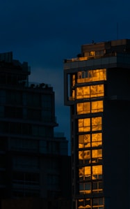A very tall building with a lot of windows