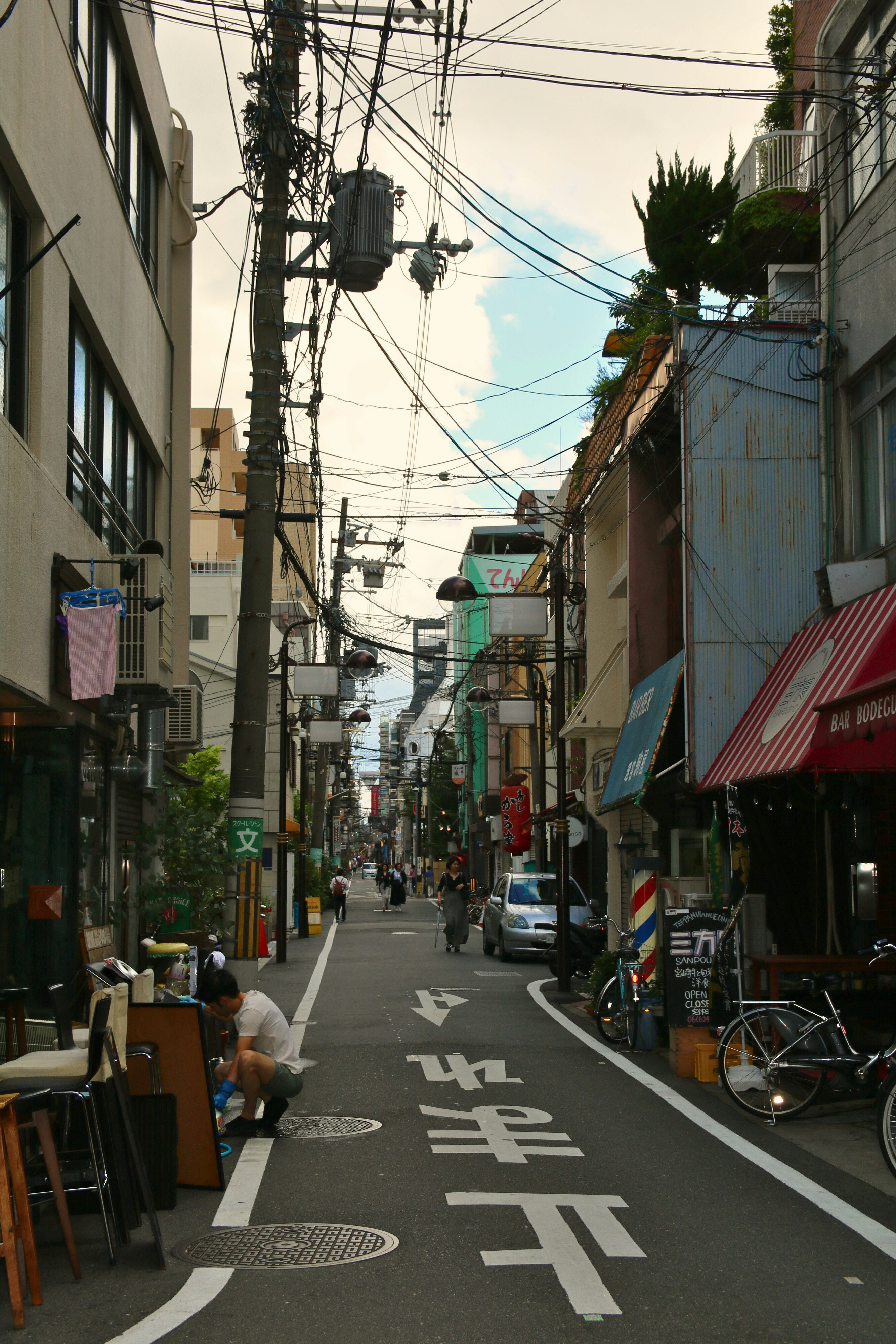 Osaka Backstreet Café Hopping Map