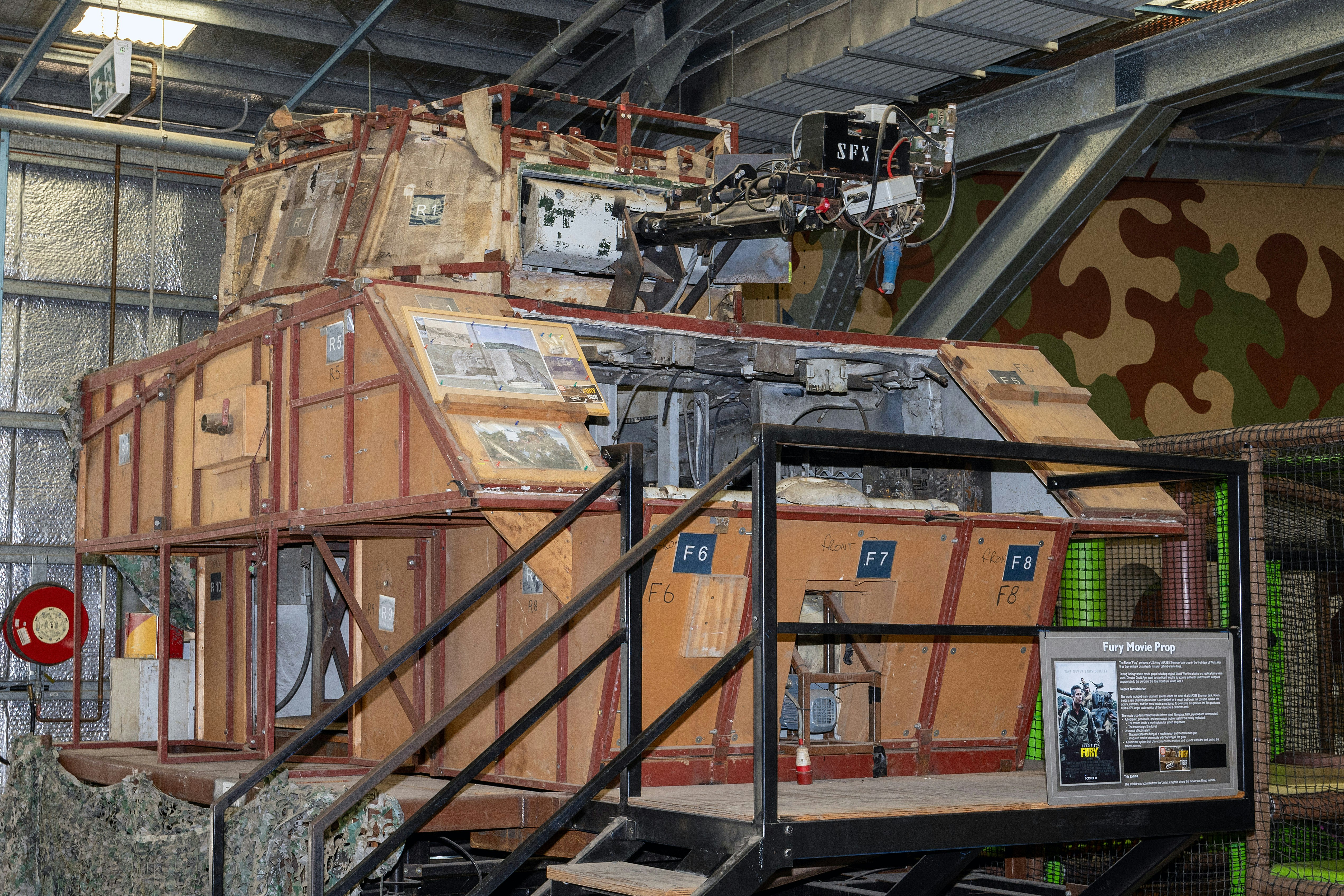 Fury movie prop. Australian Armour and Artillery Museum in Cairns.