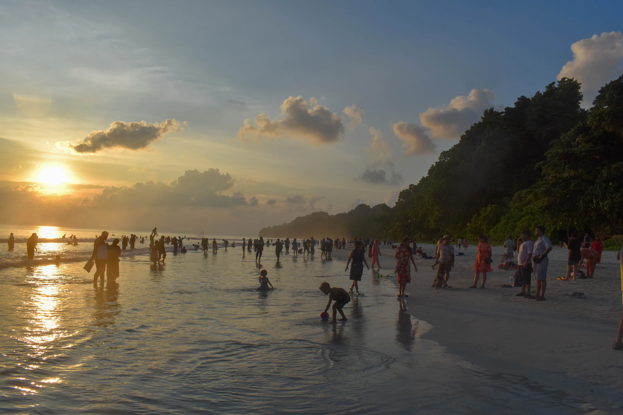Radhanagar Beach on Havelock Island, Andaman