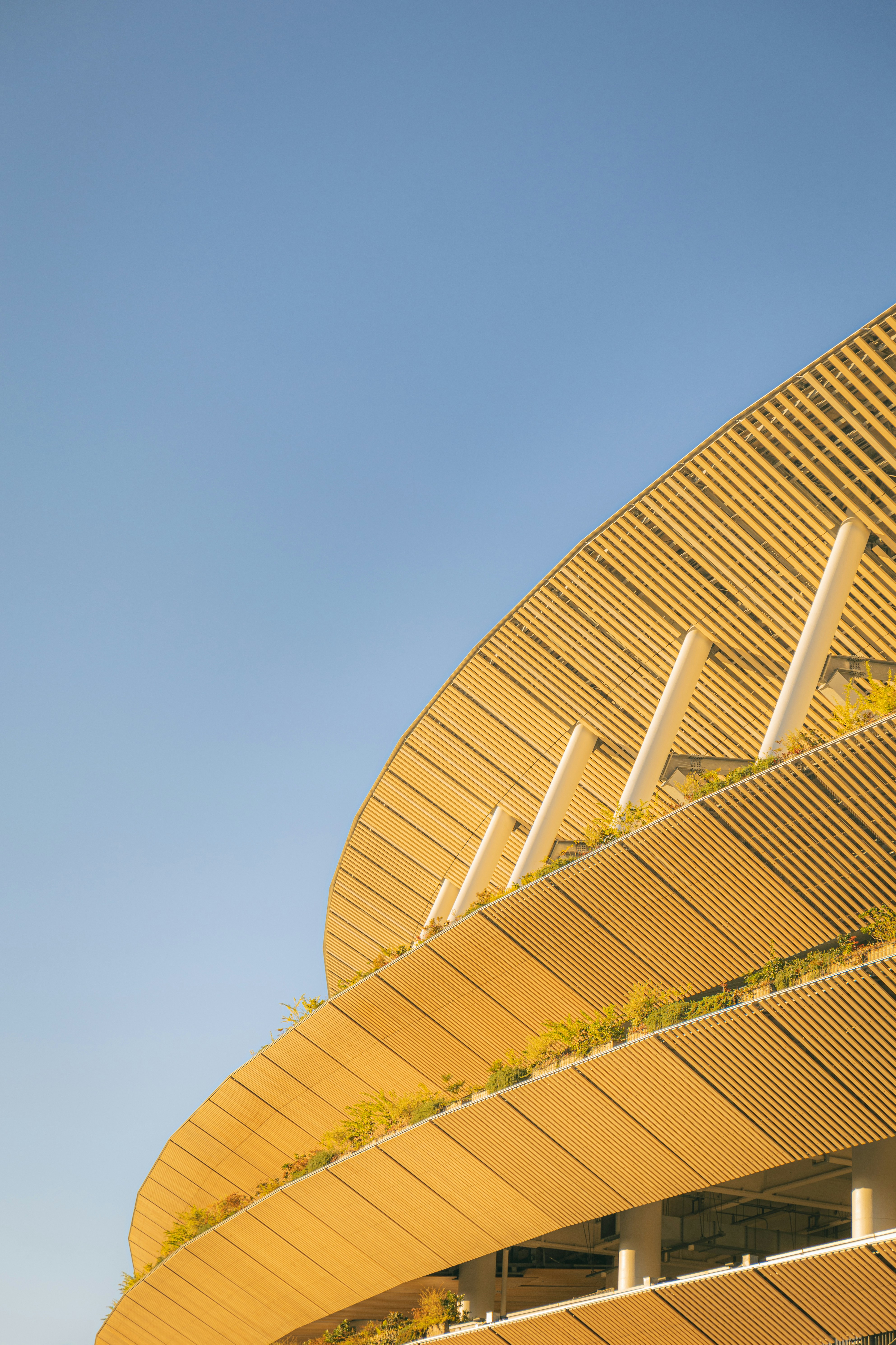 A tall building with a clock on the side of it