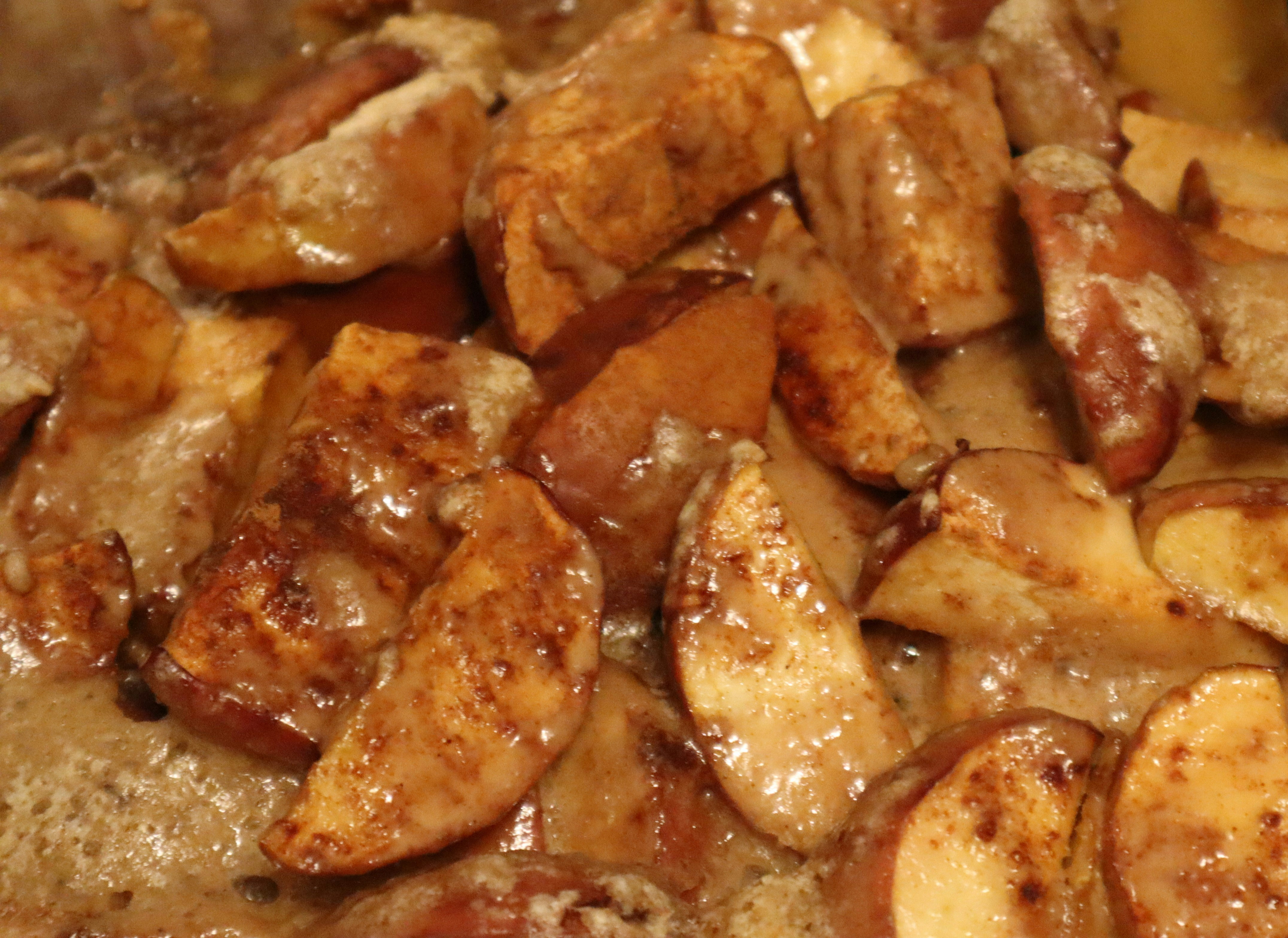 A close up of some food on a plate