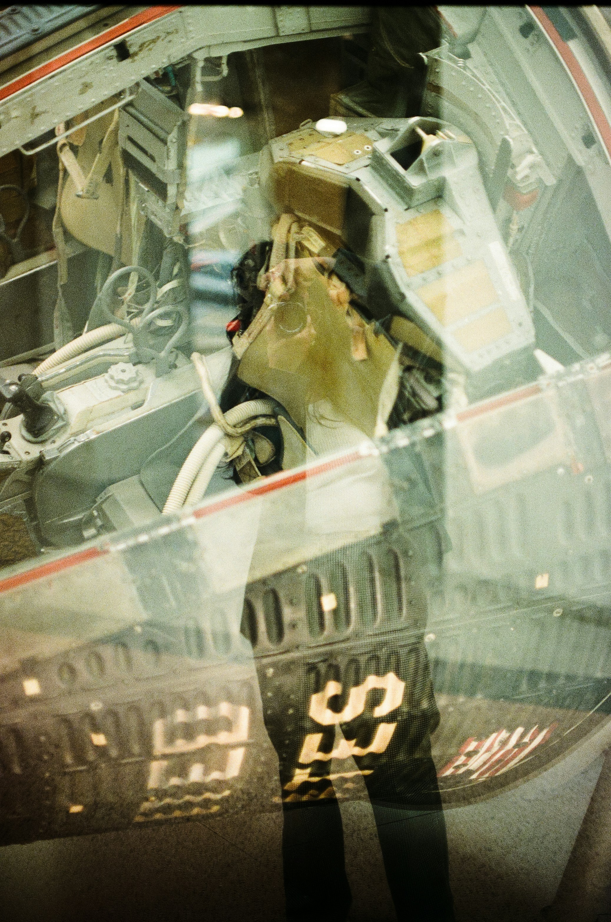 A reflection of a car in a mirror