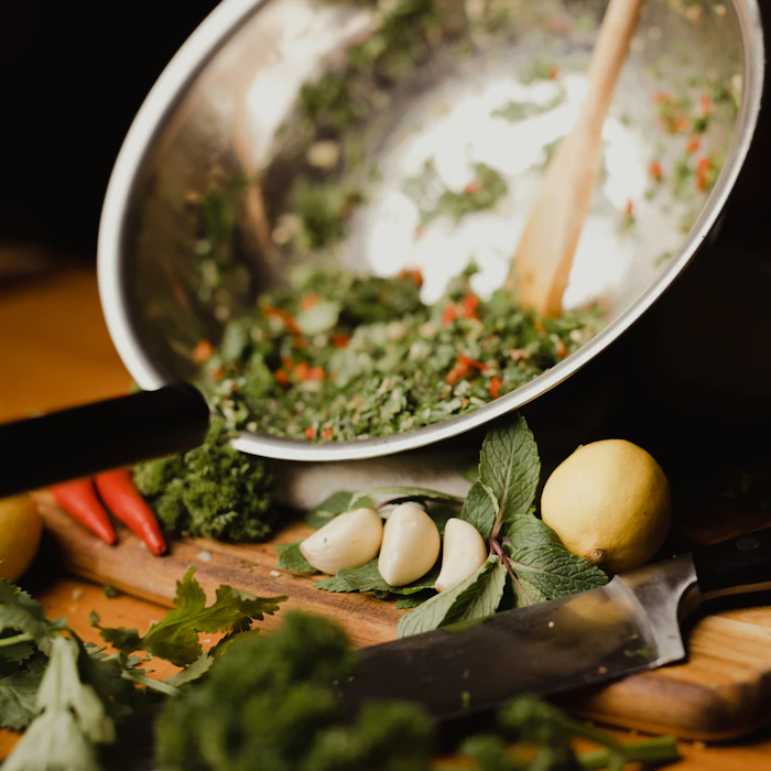Chimichurri argentino casero