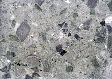 A close up view of a marble floor