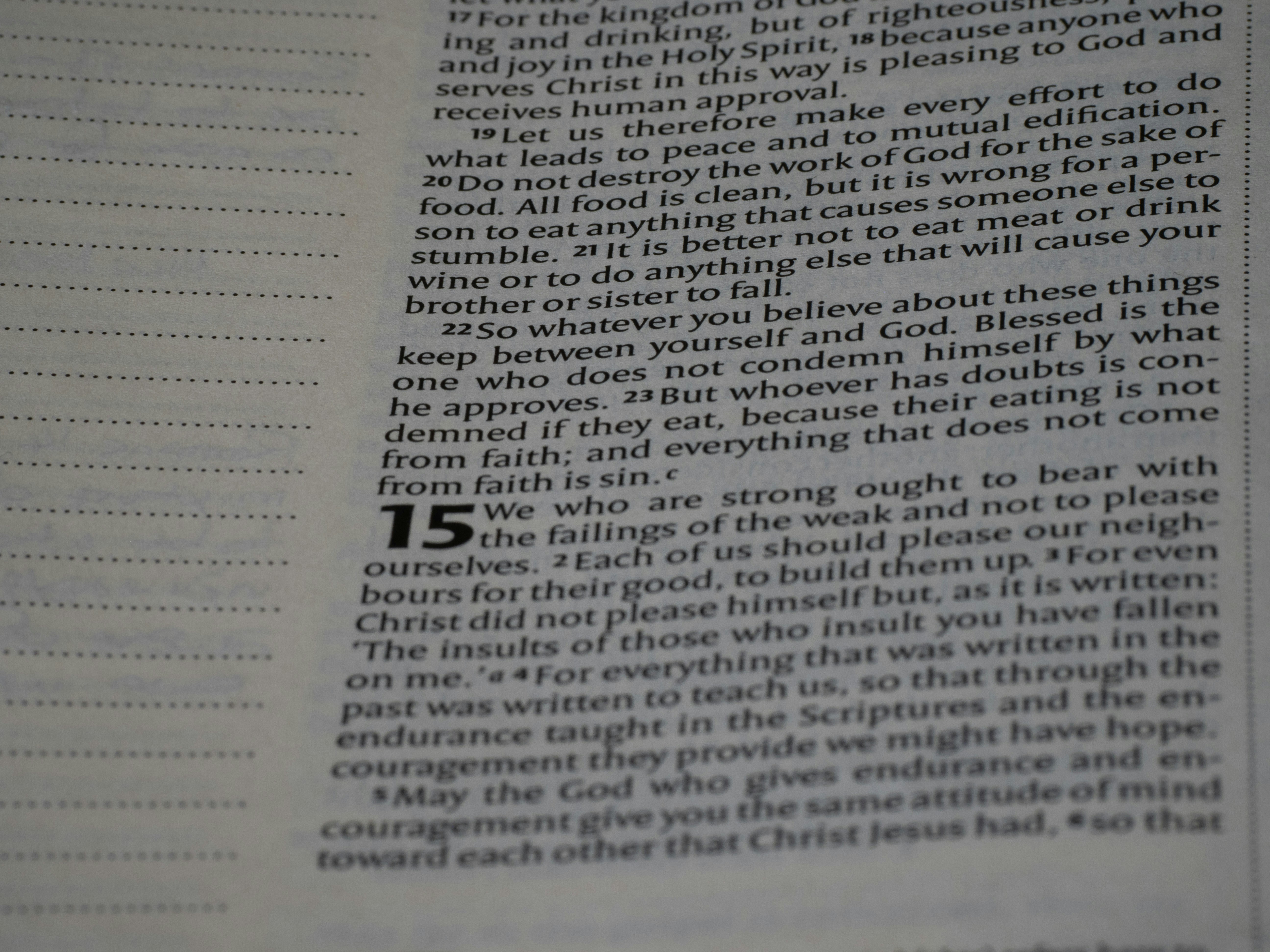 A close up of a text on a book