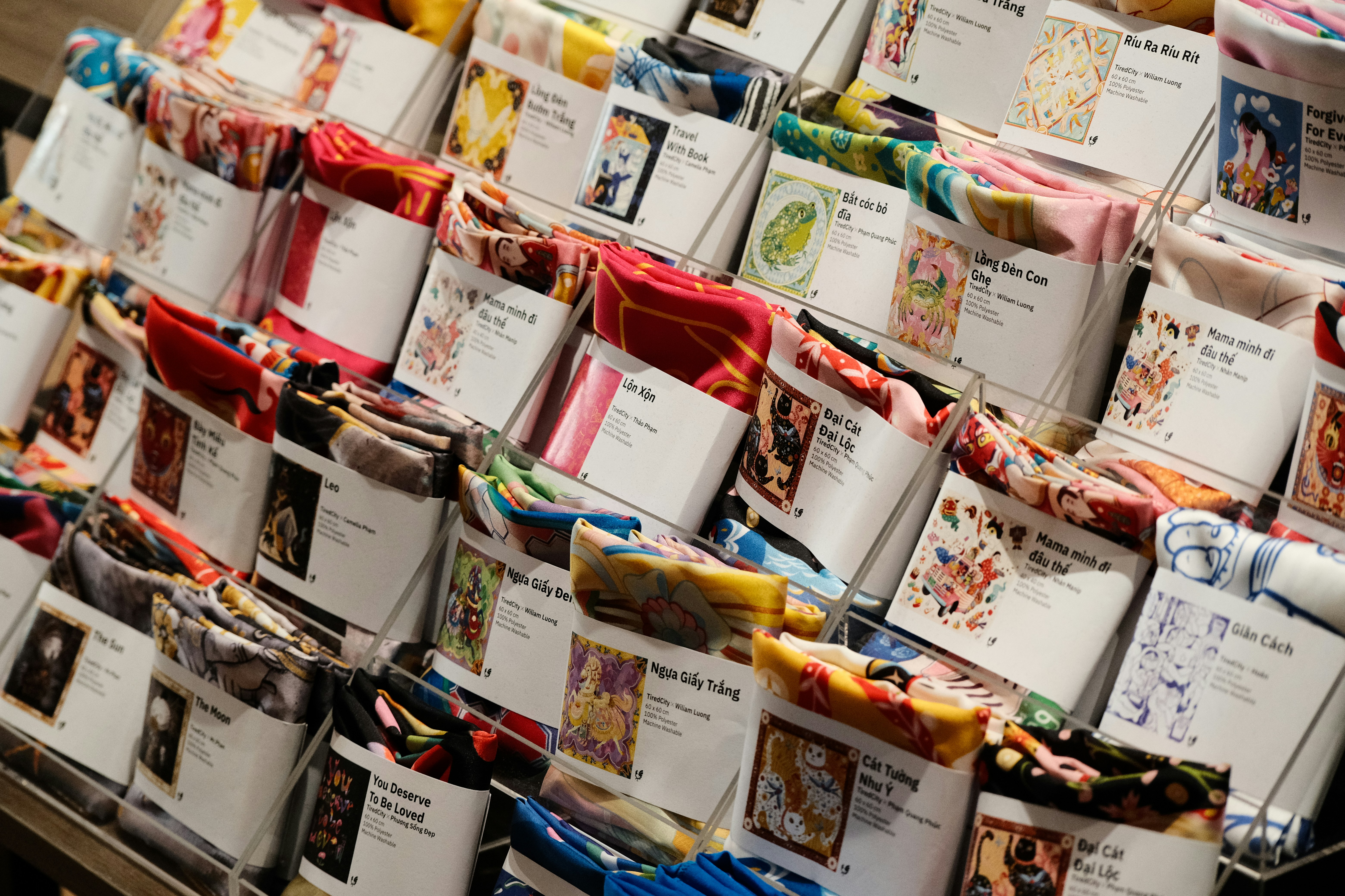 Cards stacked for sorting