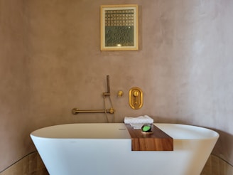 modern bathtub installed by best plumber in biddeford maine