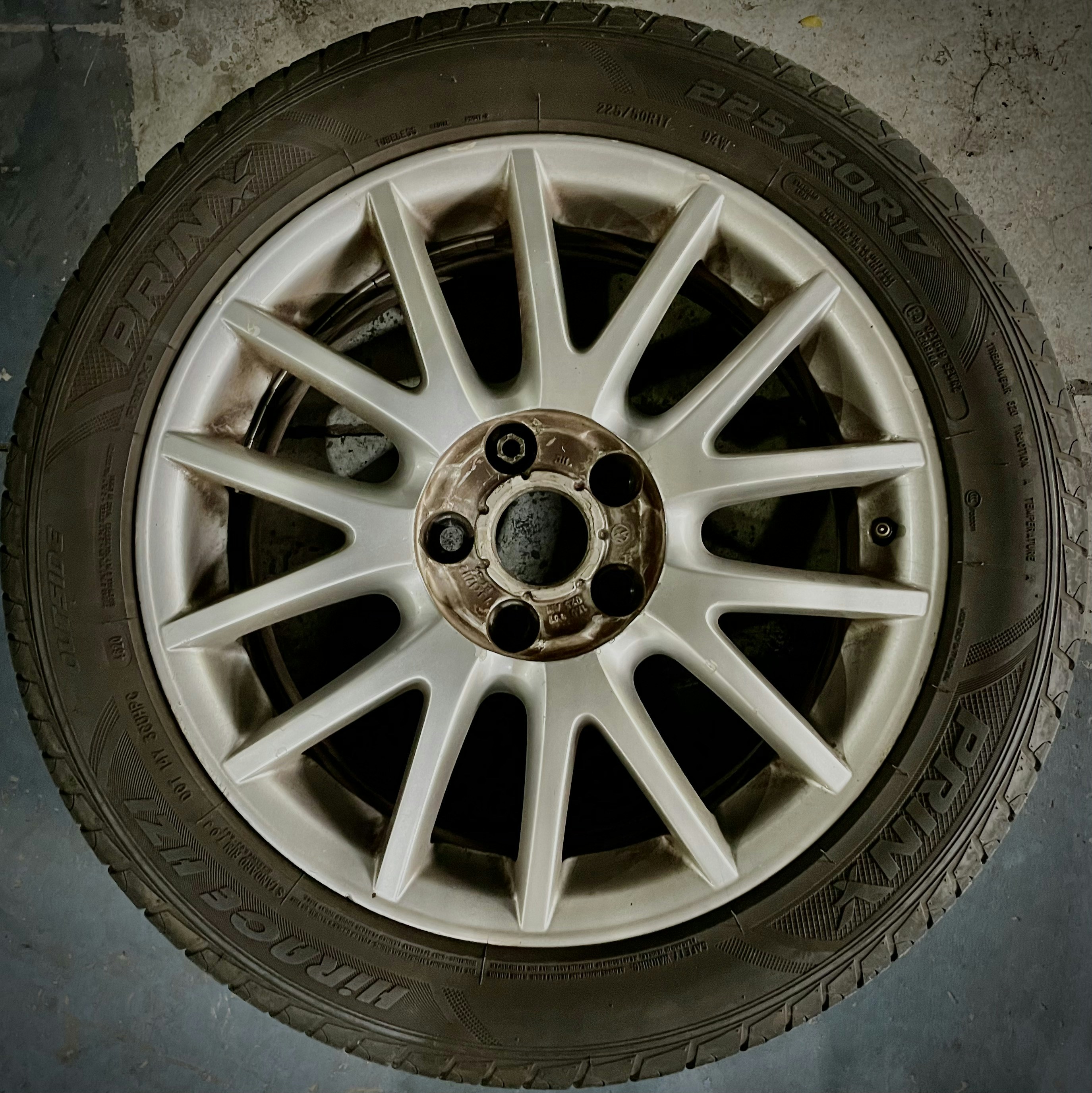 person holding green and white pack