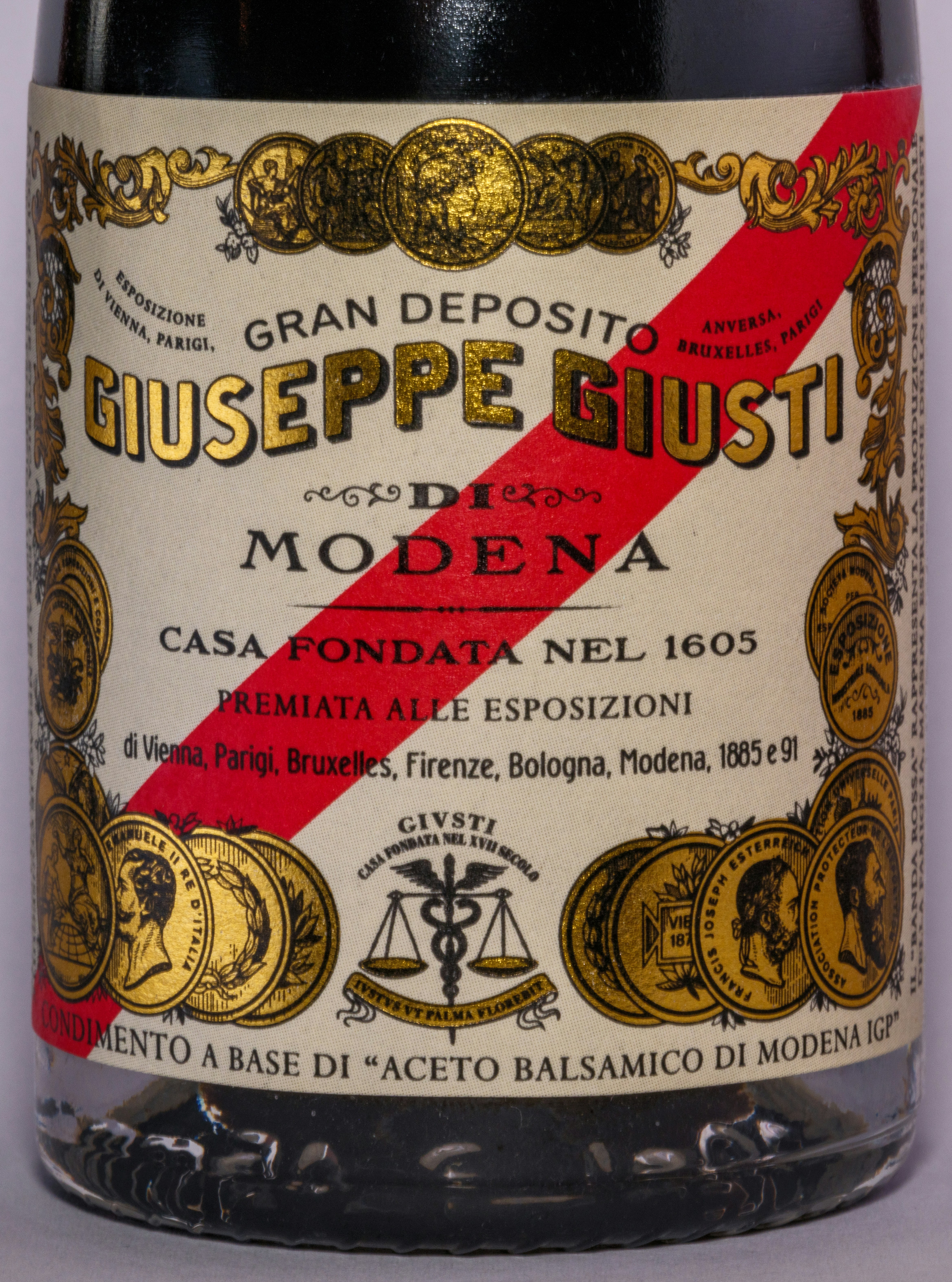 A close up of a bottle of wine