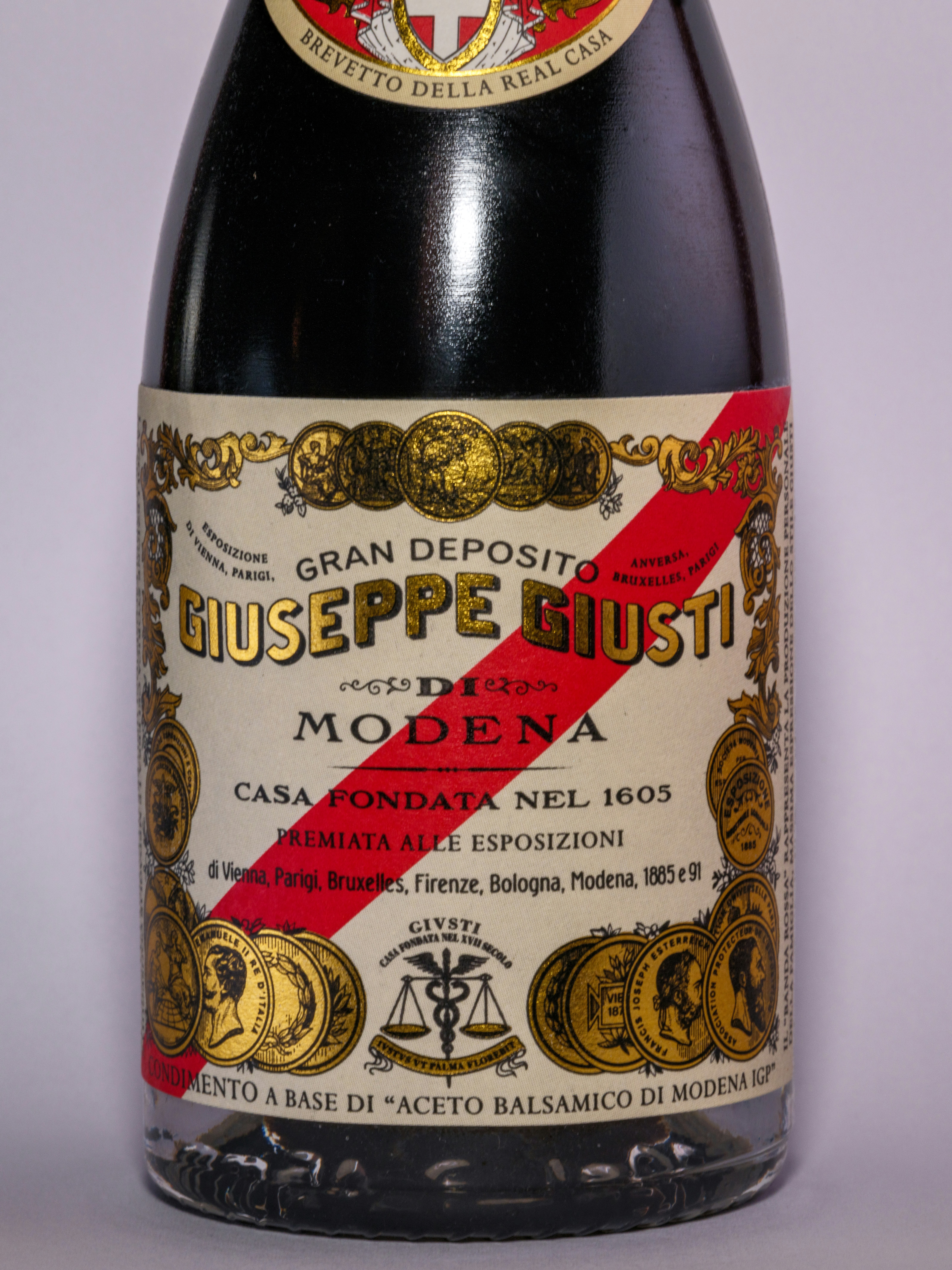 A bottle of wine sitting on top of a table