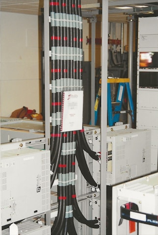 A room filled with lots of electrical equipment