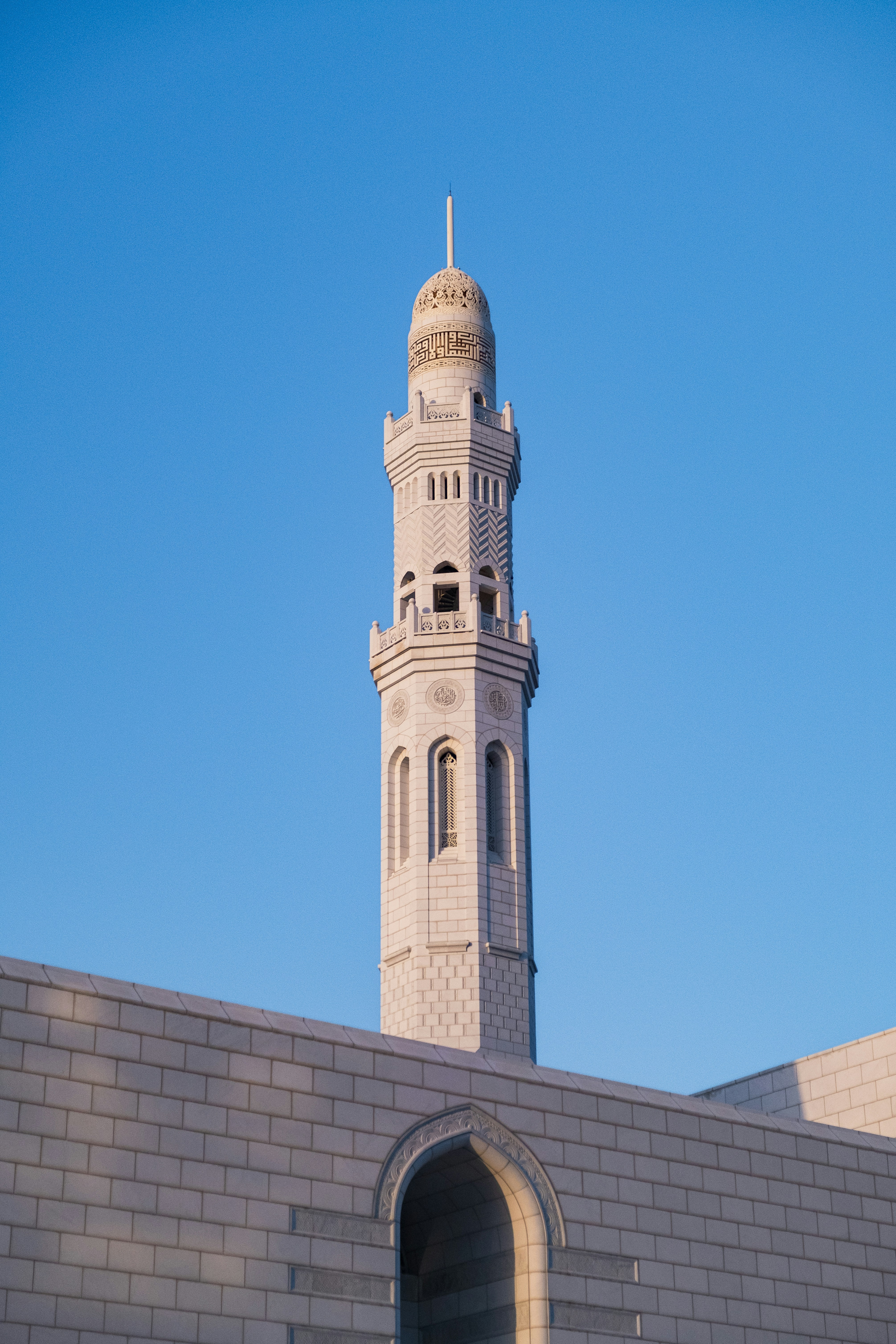 A clock tower on top of a building