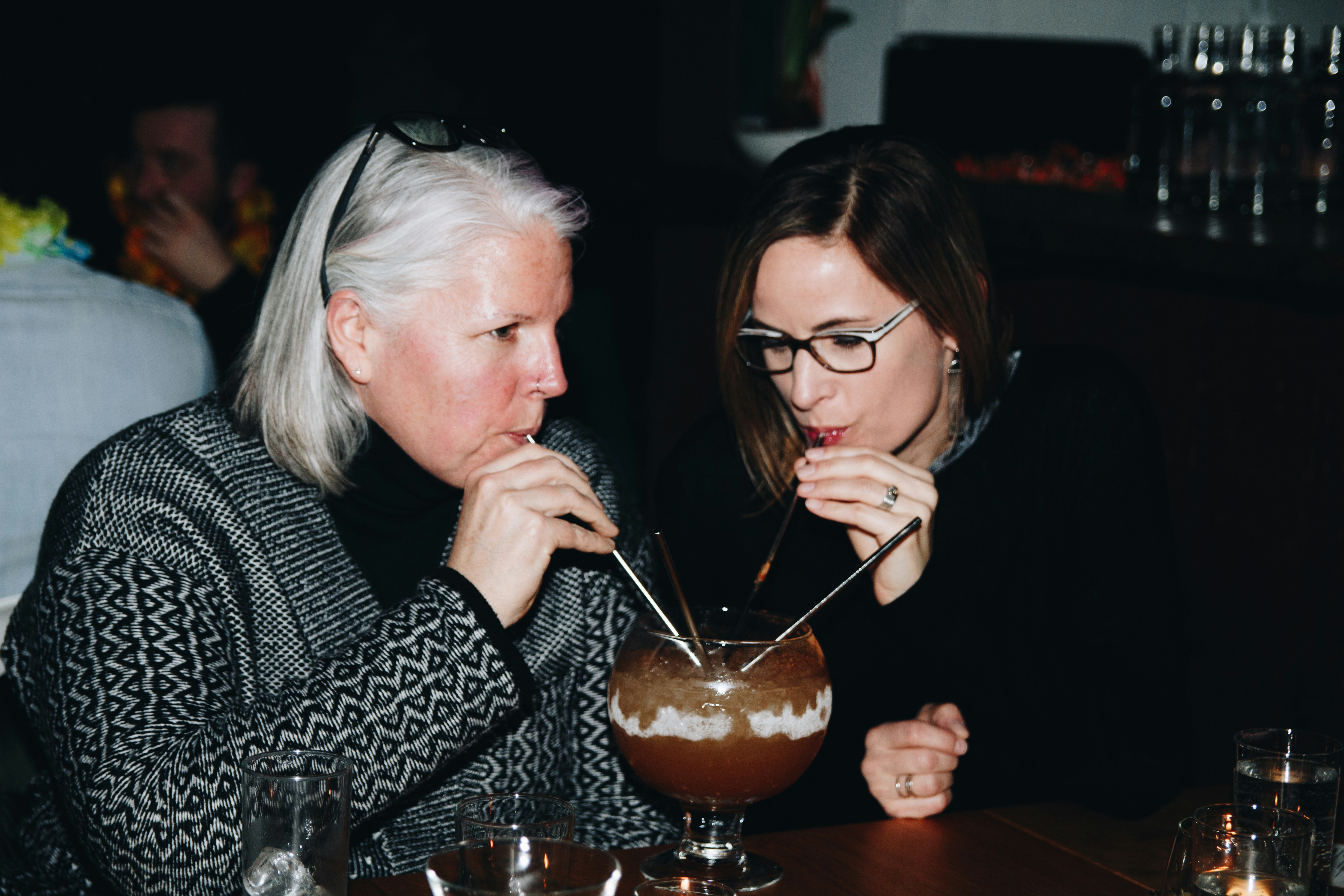 Women with drinks