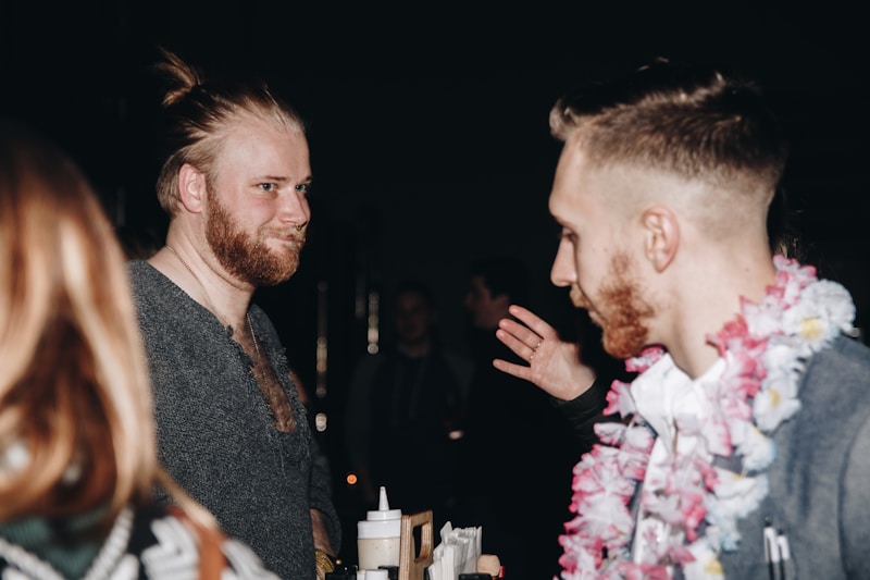 Gay party moments