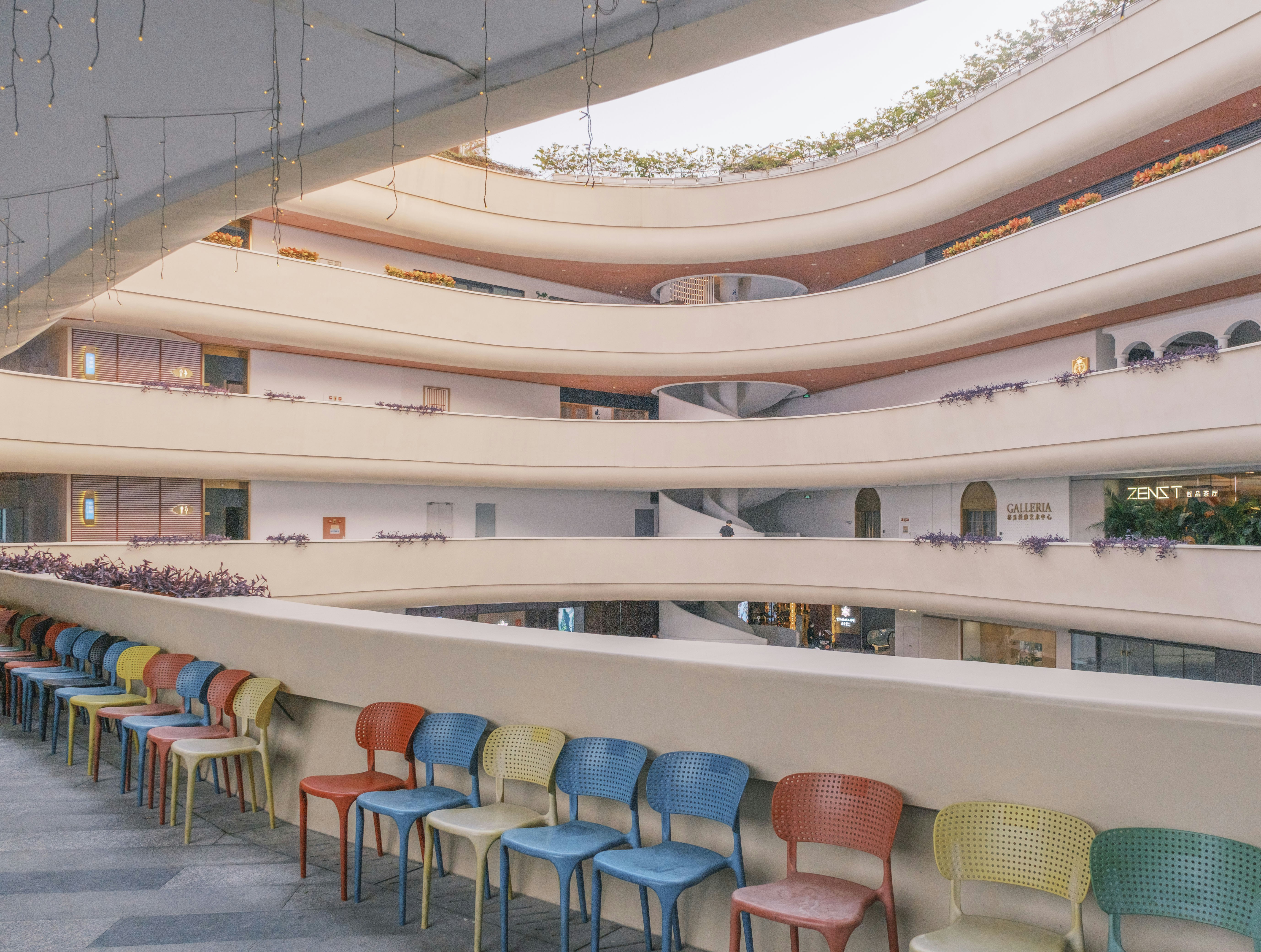 Hospital waiting area