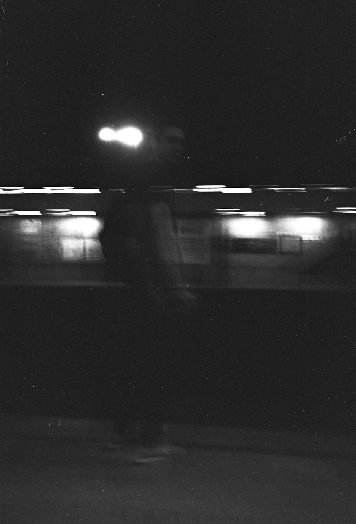 Subway station and faded Dariush