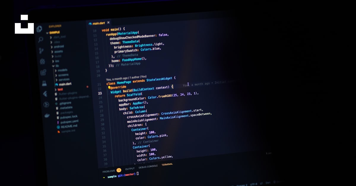 A computer screen with a program running on it photo – Free Screen ...