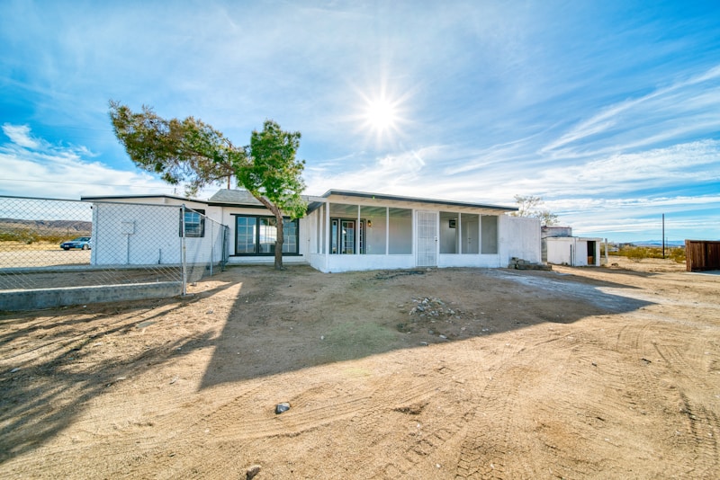 Spring Valley Las Vegas property before solar — open yard with no renewable energy infrastructure