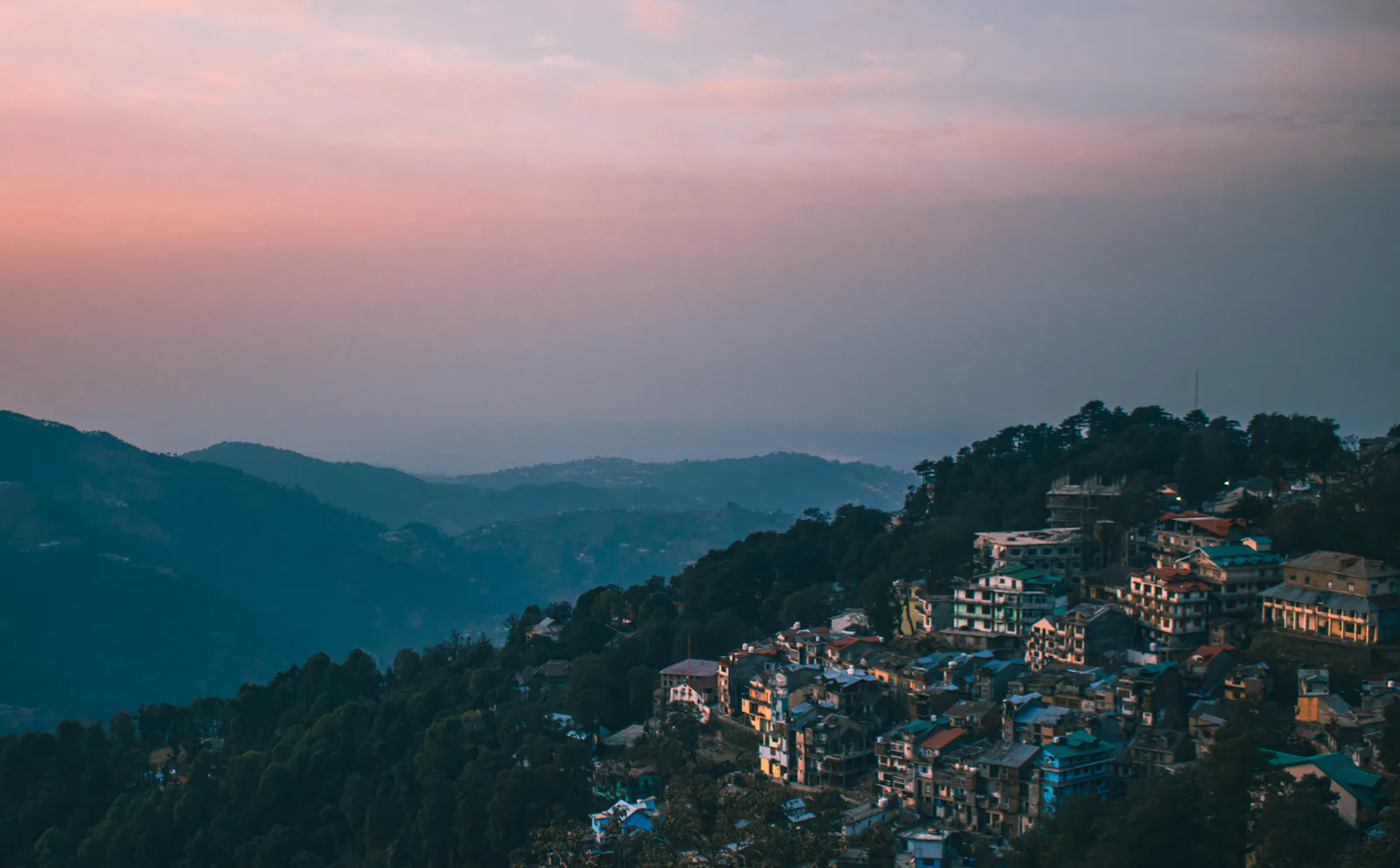 The hills of Dalhousie in Himachal Pradesh