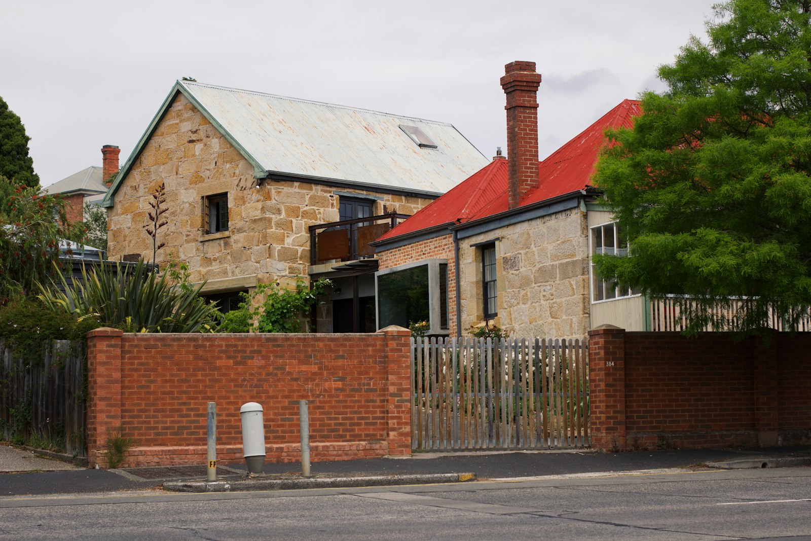 Hobart historic brick home in Battery Point Tasmania
