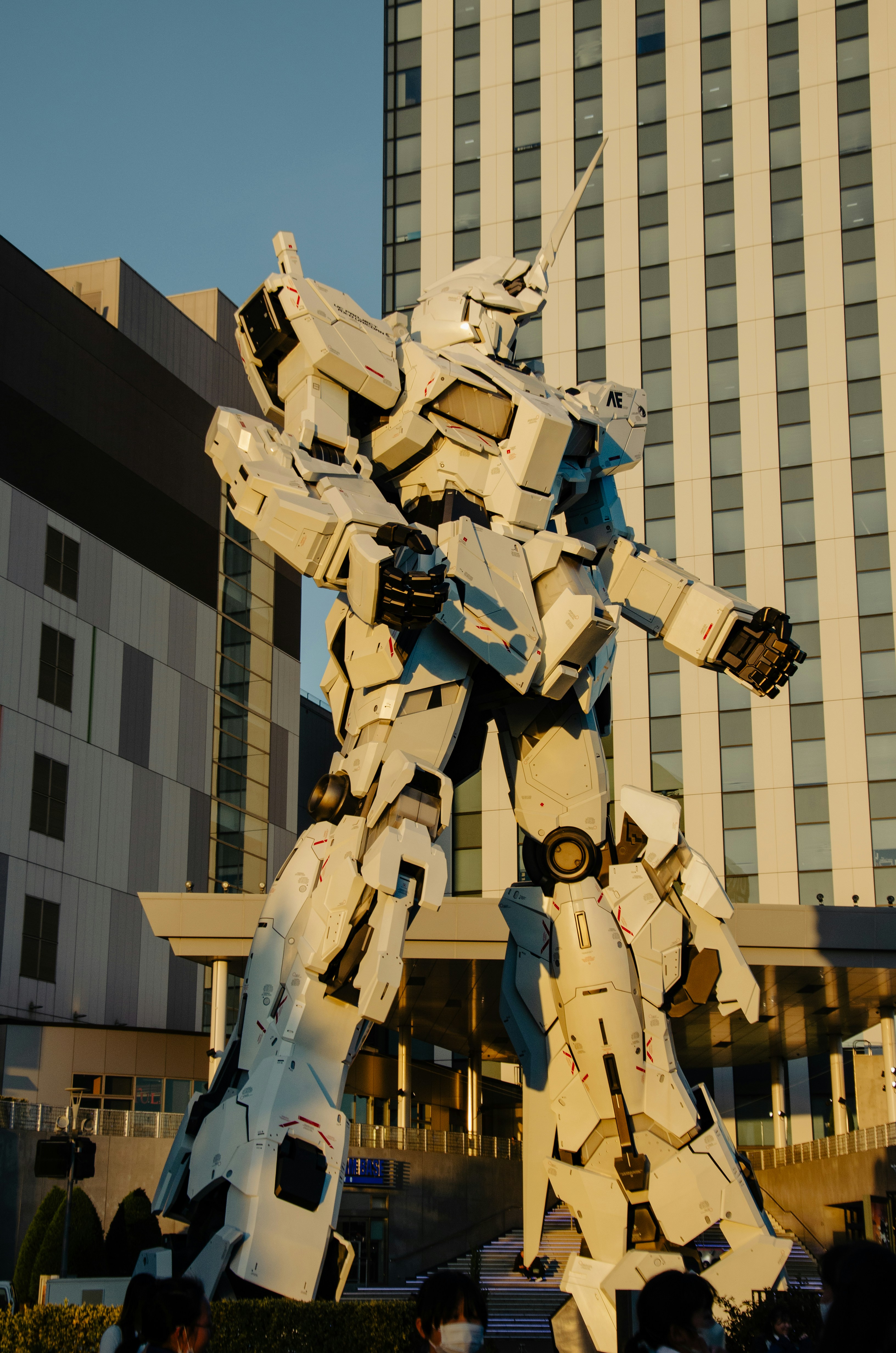 DiverCity Tokyo Plaza in Odaiba with its giant Gundam statue