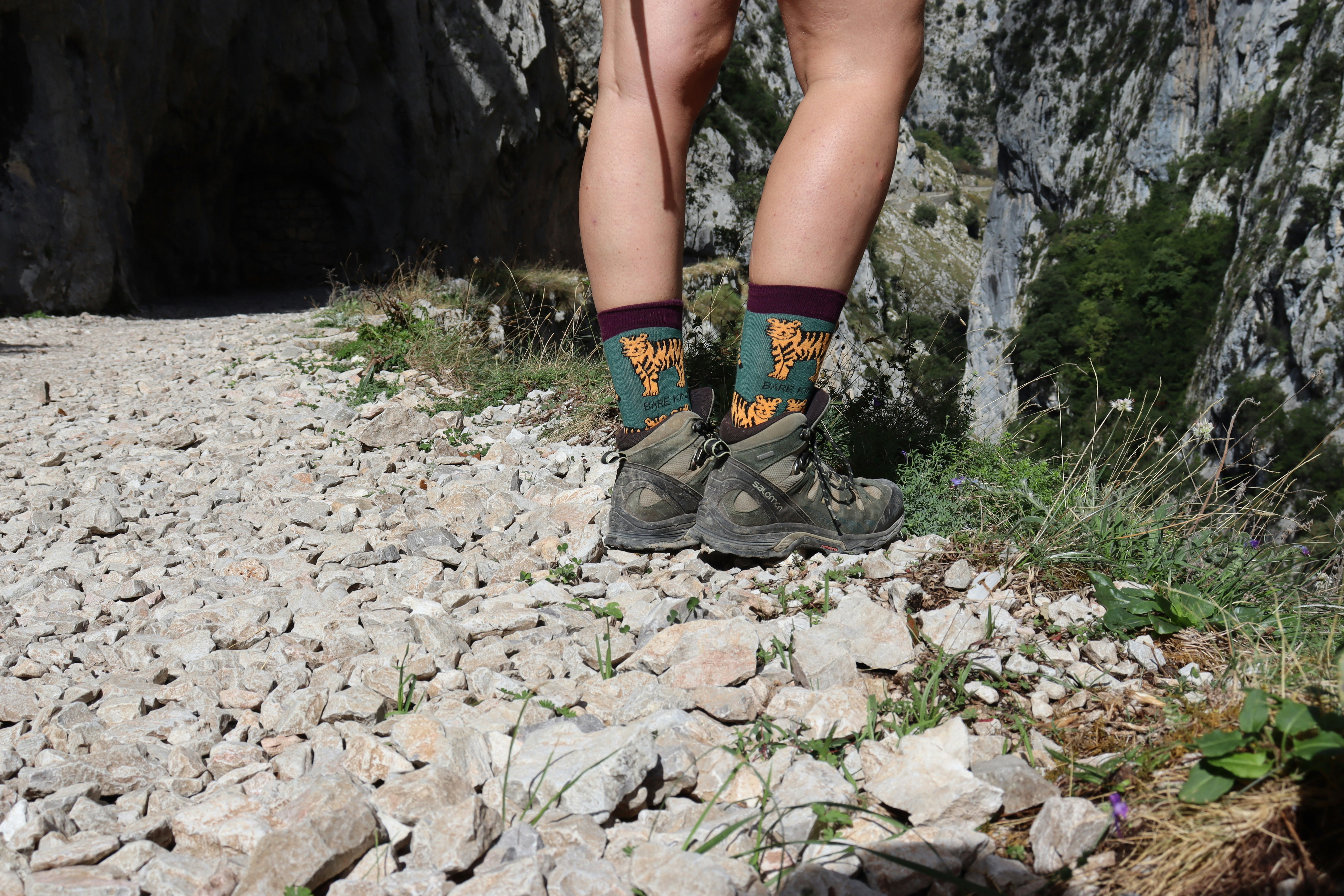 Hiking boots and trail outdoor — BroadToeBox