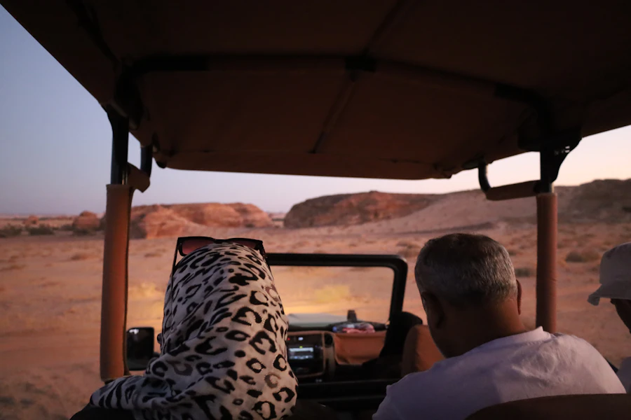 利雅得城外沙漠日落