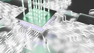 A computer generated image of a futuristic city