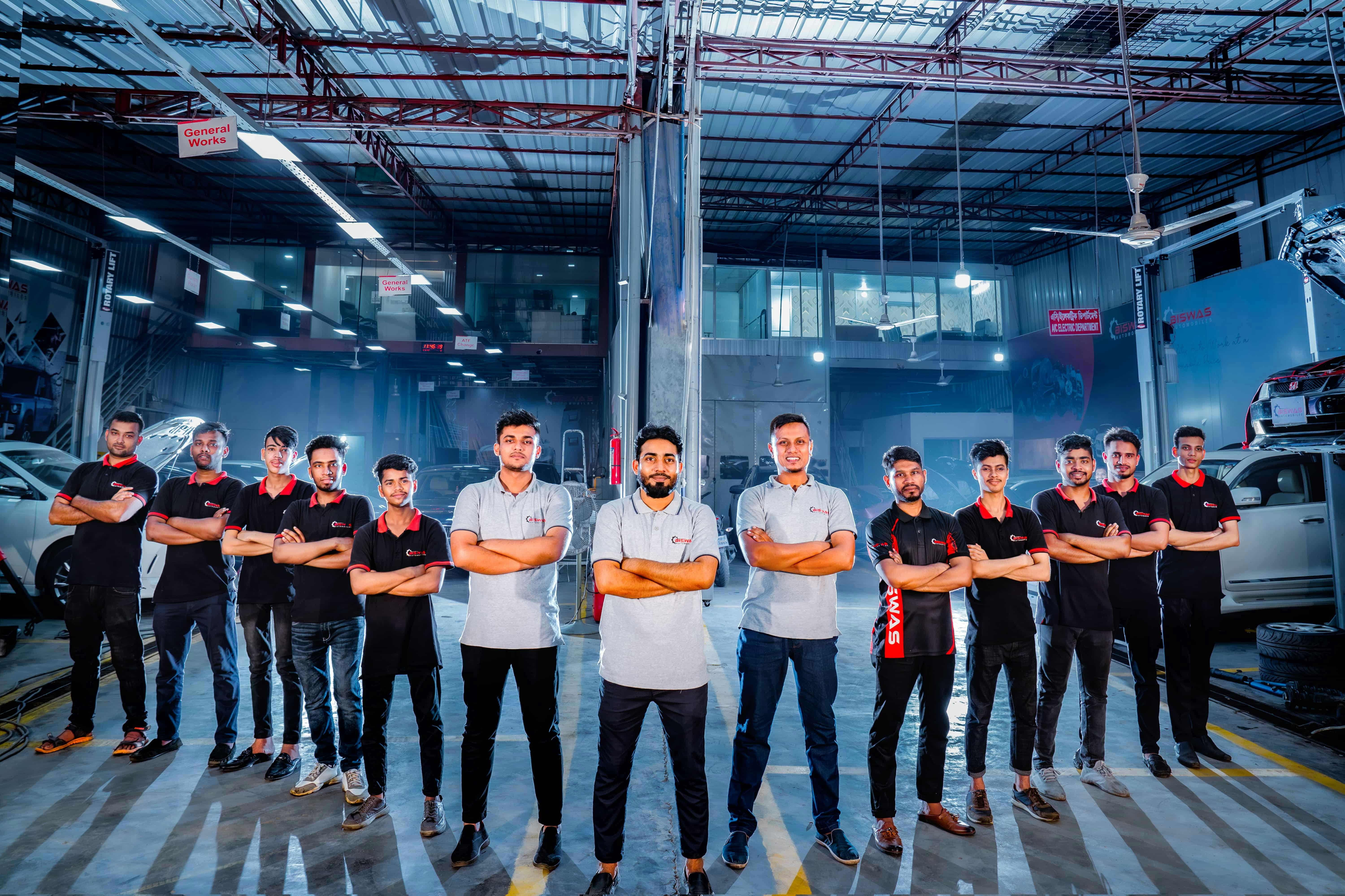 Max Car Wash team in branded uniforms