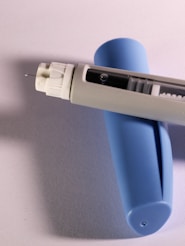 A close up of a toothbrush on a table