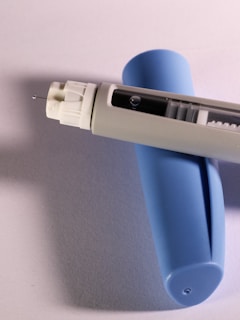 A close up of a toothbrush on a table