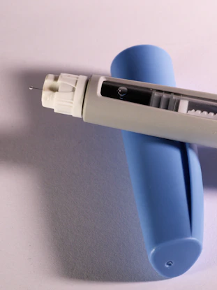 A close up of a toothbrush on a table