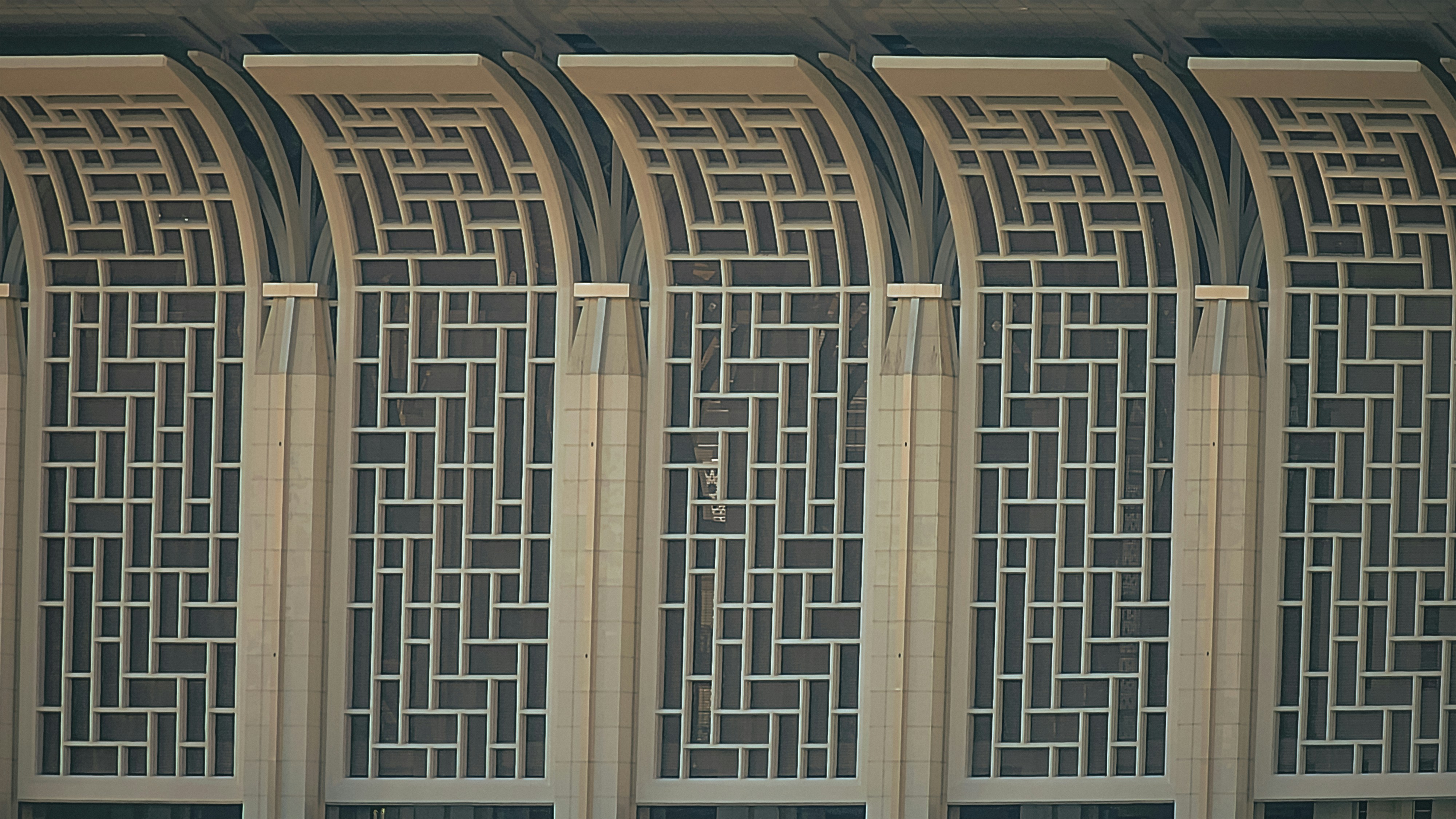 A large building with a clock on the side of it