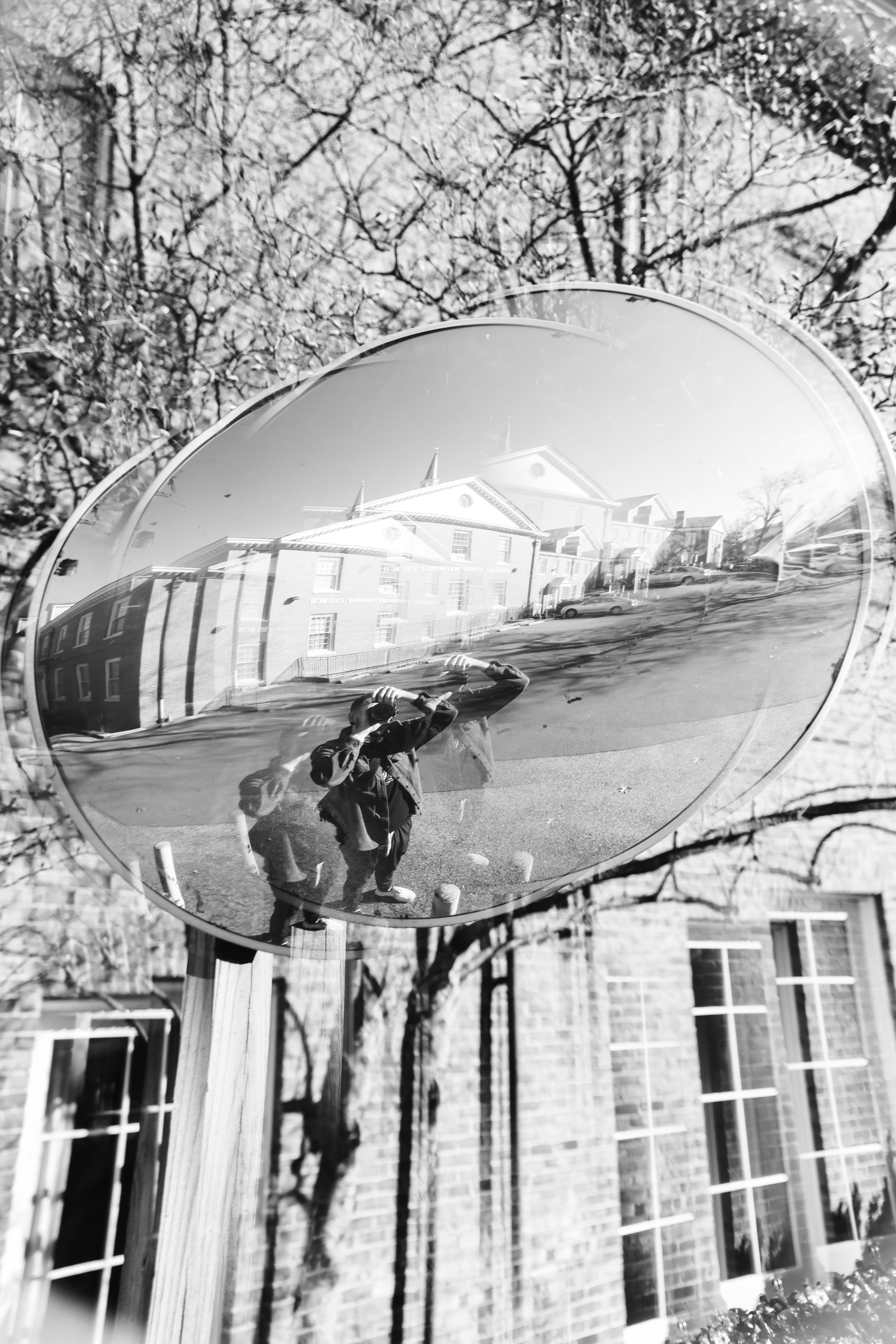 self-reflection concept illustration