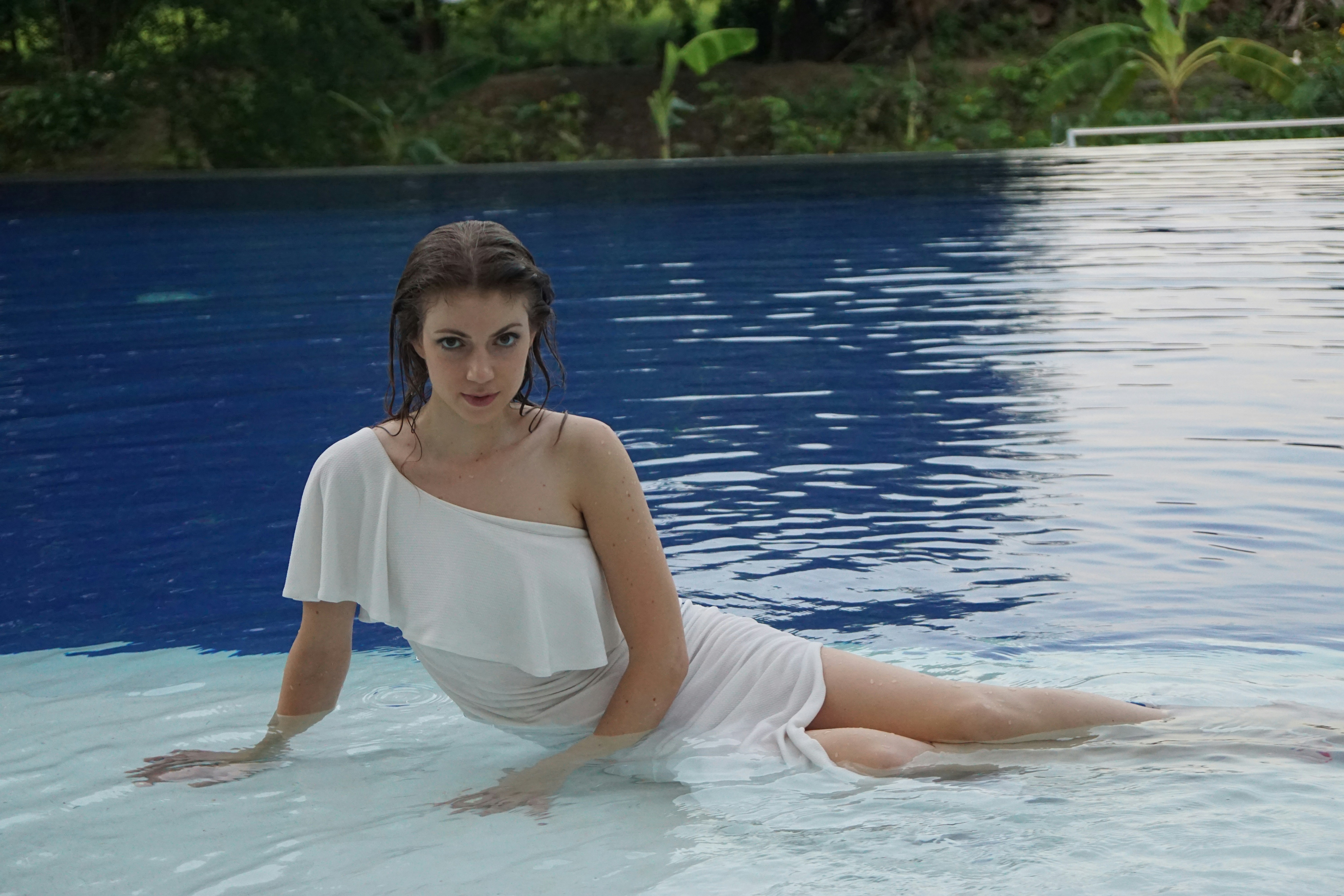 Natalie Formosa in swimwear