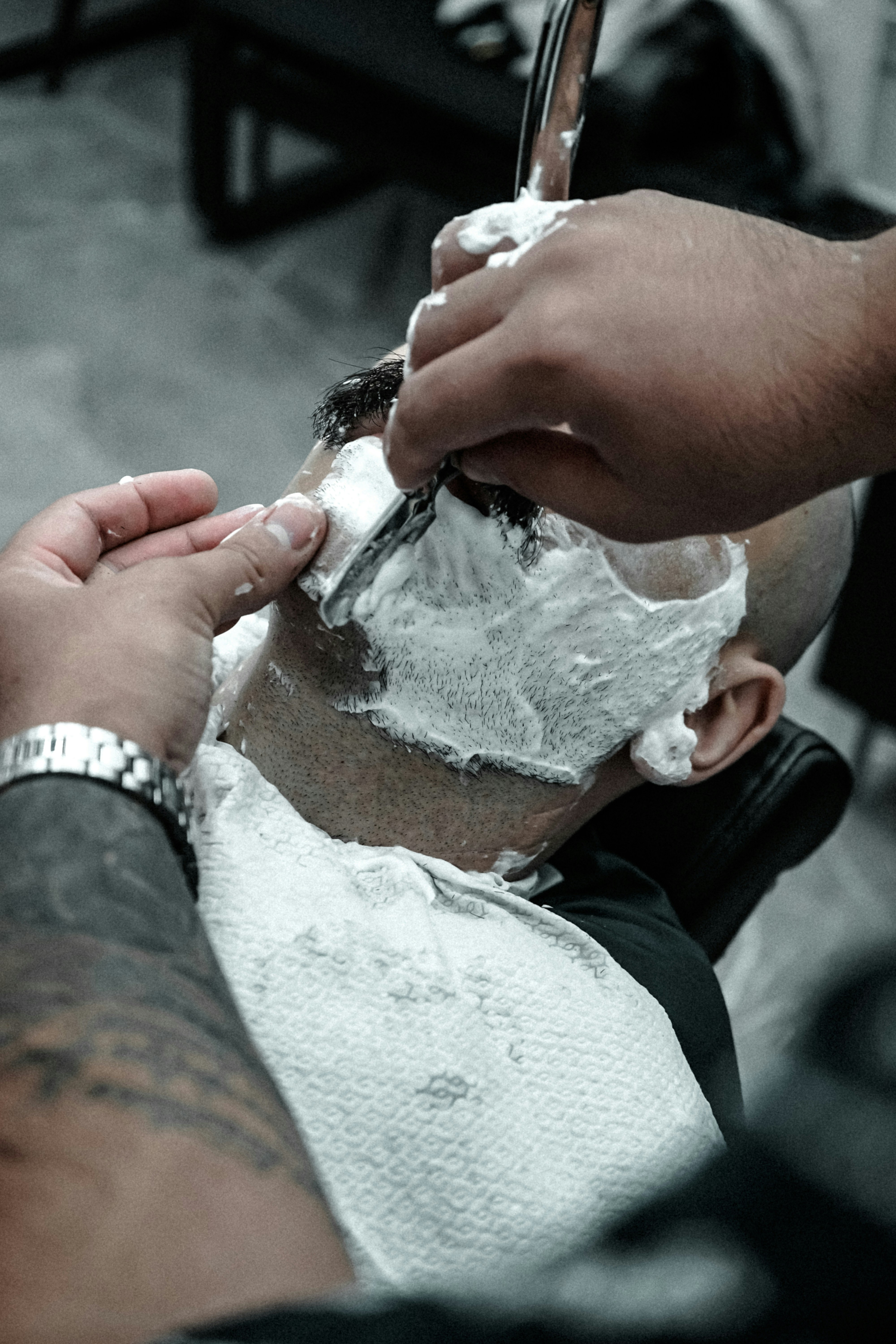 Straight Razor Shave