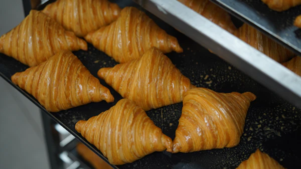焼きたてクロワッサン