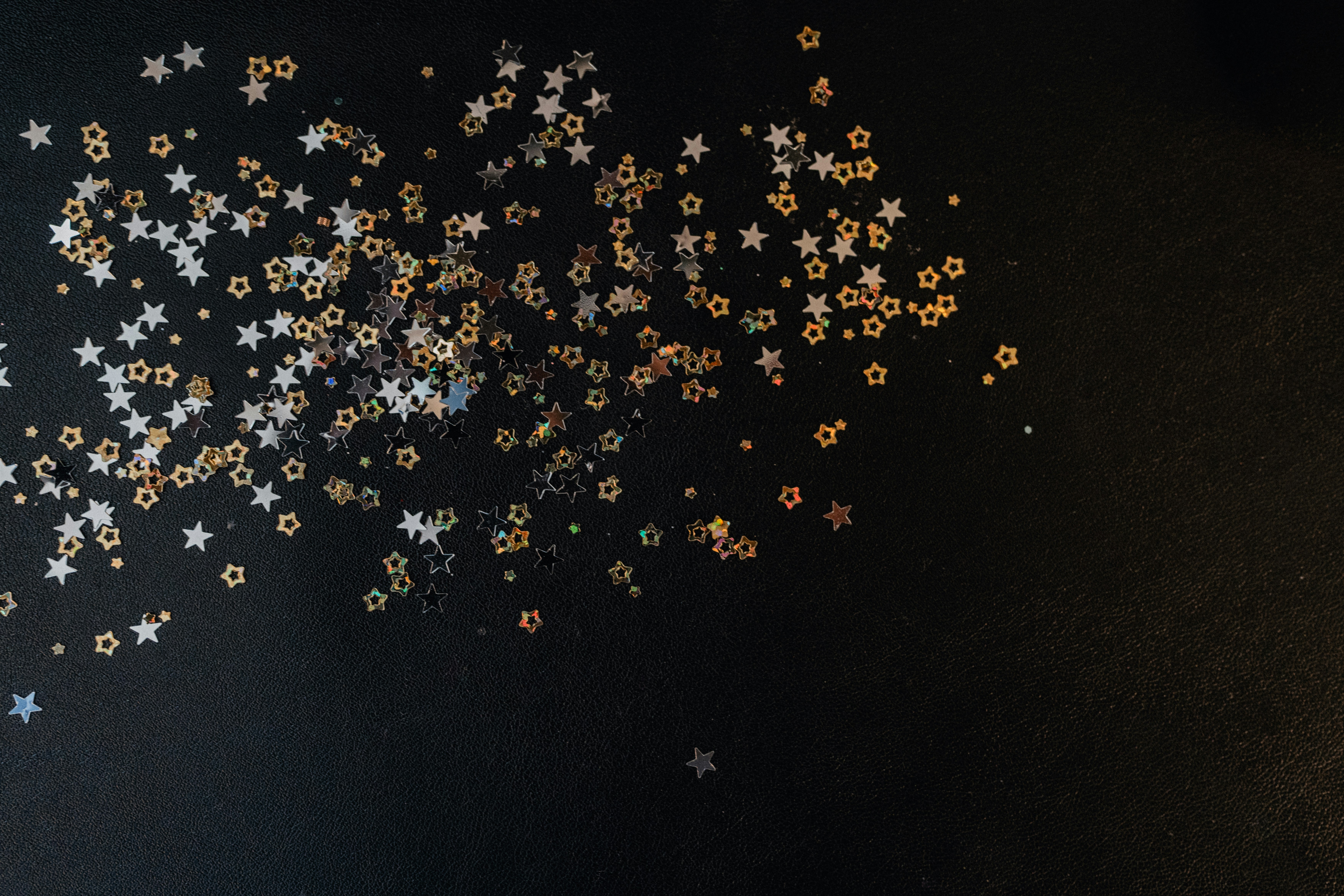 Golden celebration stars