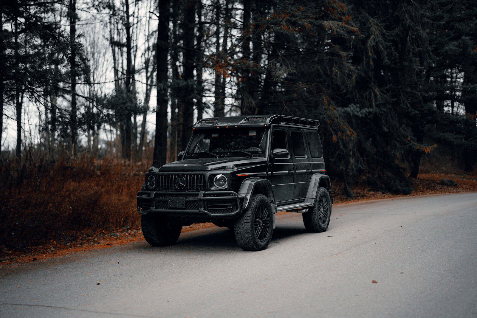 검은색 메르세데스 벤츠 G클래스 SUV