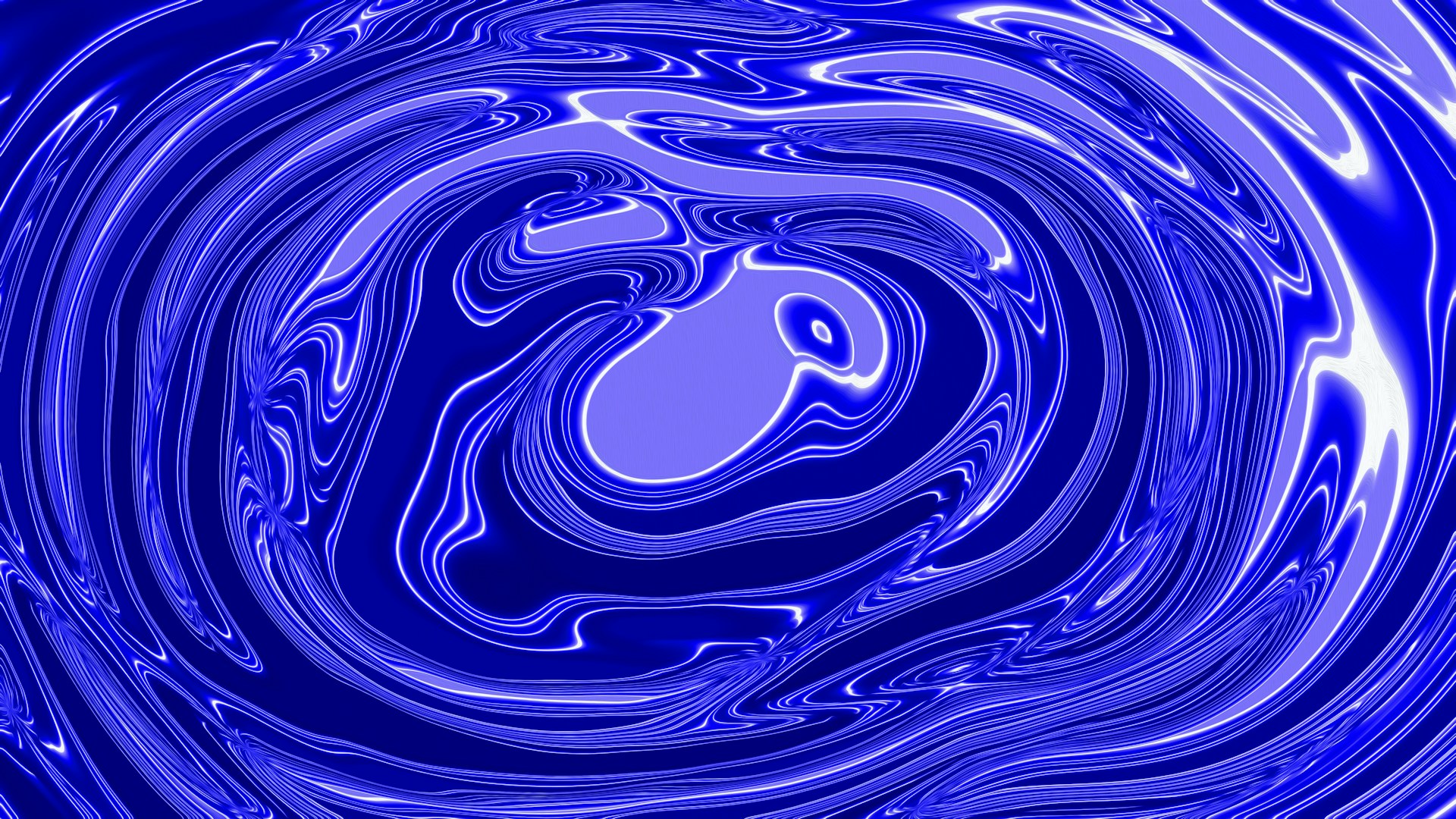 A blue background with a swirl in the middle
