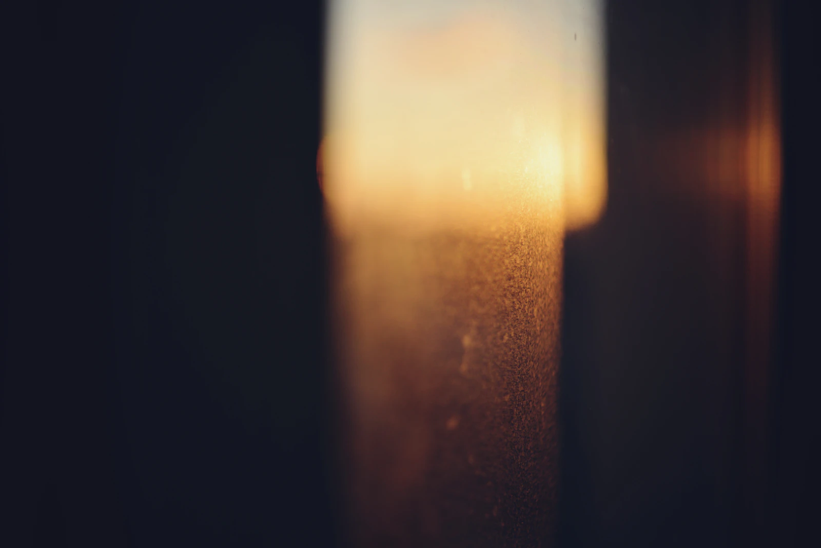 Soft sunlight through a window