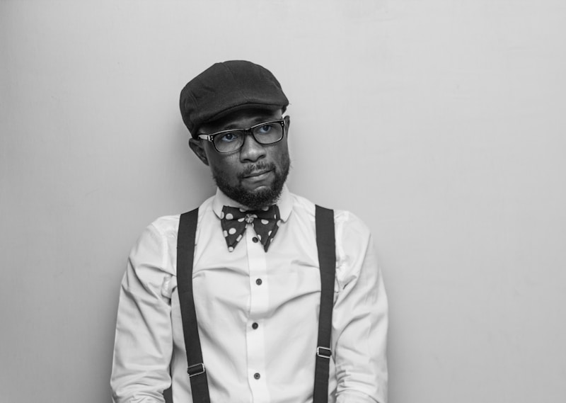 profissional com look vintage sofisticado