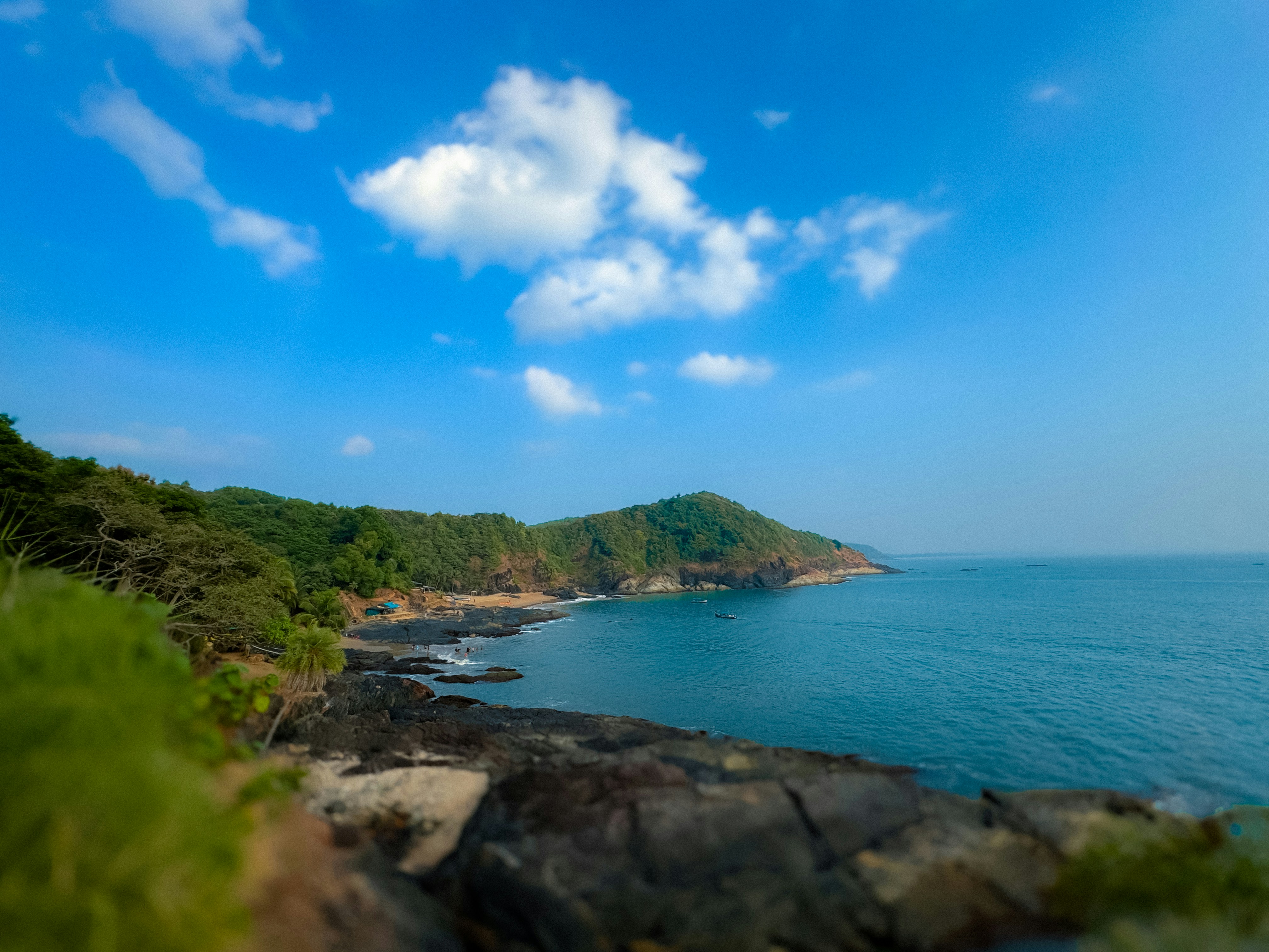 Cliff Diving in Gokarna