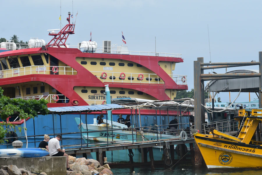 從蘇梅島到帕岸島的渡輪